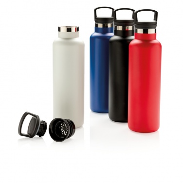 Logo trade promotional giveaway photo of: Vacuum insulated leak proof standard mouth bottle