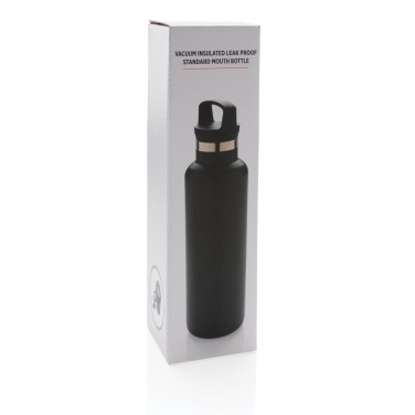 Logo trade corporate gift photo of: Vacuum insulated leak proof standard mouth bottle
