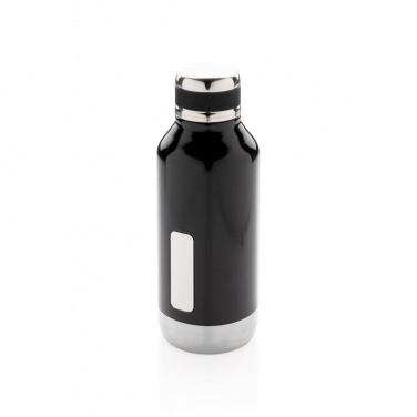 Logotrade advertising products photo of: Leak proof vacuum bottle with logo plate