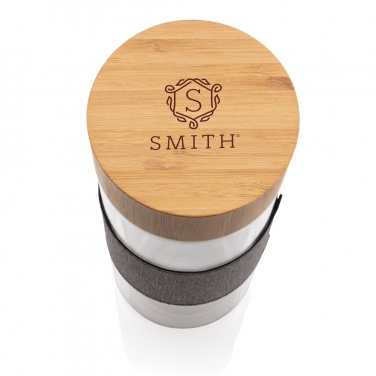 Logotrade promotional giveaway image of: Impact double wall borosilicate glass bottle