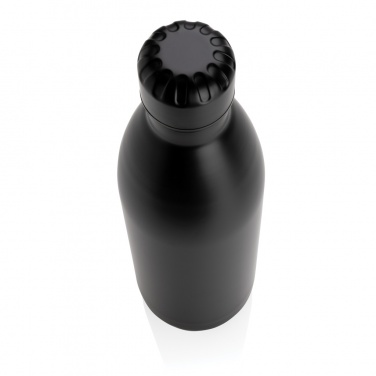 Logo trade promotional giveaways picture of: Solid colour vacuum stainless steel bottle 1L