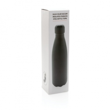 Logo trade corporate gifts picture of: Solid colour vacuum stainless steel bottle 750ml