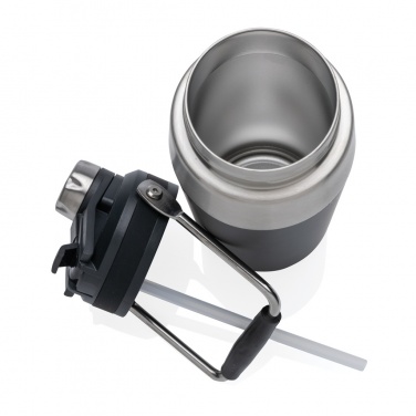 Logo trade promotional merchandise photo of: Vacuum stainless steel dual function lid bottle 500ml