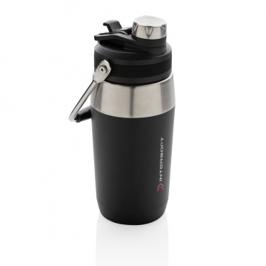 Logotrade promotional gift image of: Vacuum stainless steel dual function lid bottle 500ml