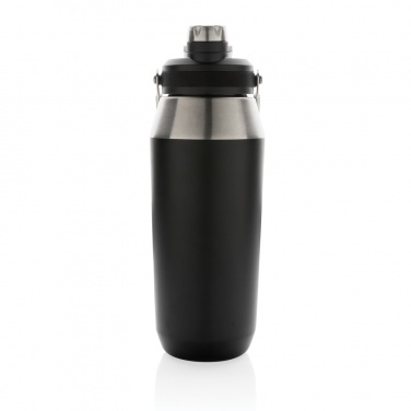 Logo trade promotional products image of: Vacuum stainless steel dual function lid bottle 1L