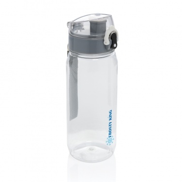 Logo trade corporate gift photo of: Yide RCS Recycled PET leakproof lockable waterbottle 600ml