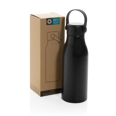Logotrade promotional giveaway image of: Pluto RCS Certified recycled aluminium bottle 680ml