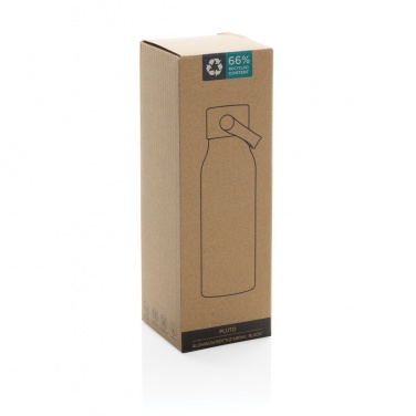 Logo trade corporate gifts picture of: Pluto RCS Certified recycled aluminium bottle 680ml