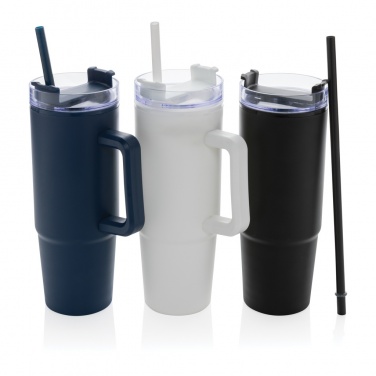 Logo trade advertising products picture of: Tana RCS plastic tumbler with handle 900ml