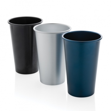 Logotrade corporate gift image of: Alo RCS recycled aluminium lightweight cup 450ml