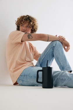 Logotrade promotional merchandise photo of: Cube RCS certified recycled steel mug 800ml