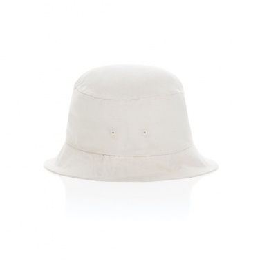 Logo trade business gift photo of: Impact Aware™ 285 gsm rcanvas one size bucket hat undyed