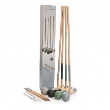 Logotrade promotional merchandise photo of: Wooden croquet set