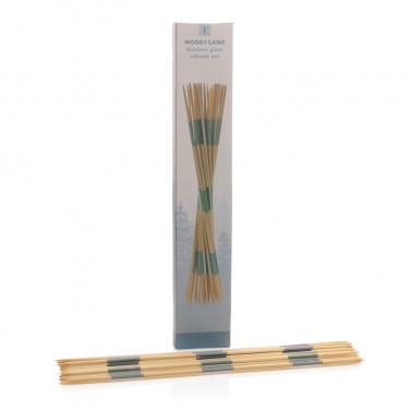 Logo trade promotional merchandise photo of: Bamboo giant mikado set