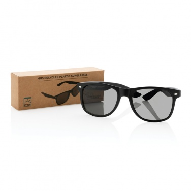 Logotrade promotional product picture of: GRS recycled PC plastic sunglasses