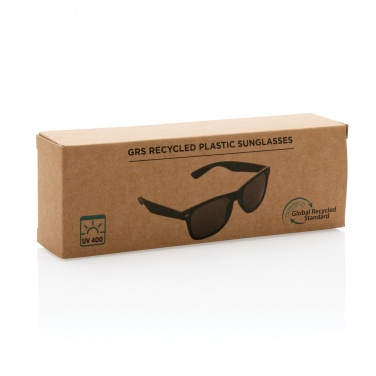 Logotrade business gift image of: GRS recycled PC plastic sunglasses