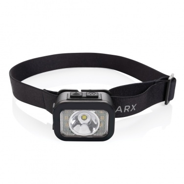 Logo trade corporate gifts image of: Gear X RCS rPlastic heavy duty head torch