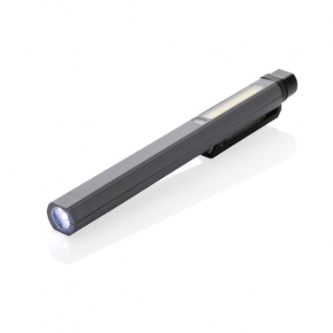 Logotrade promotional item picture of: Gear X RCS recycled plastic USB rechargeable pen light