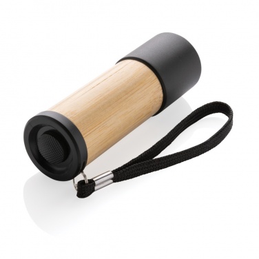 Logotrade promotional item image of: Bamboo and RCS certfied recycled plastic torch