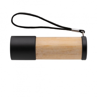 Logotrade promotional giveaway picture of: Bamboo and RCS certfied recycled plastic torch