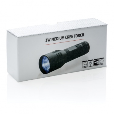 Logotrade promotional item picture of: 3W medium CREE torch