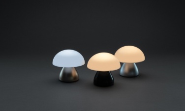 Logo trade advertising products picture of: Luming RCS recycled plastic USB re-chargeable table lamp