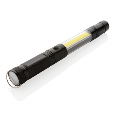 Logo trade promotional gift photo of: Large telescopic light with COB