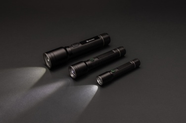 Logotrade promotional giveaway image of: Gear X RCS recycled aluminum USB-rechargeable torch large