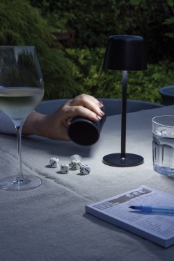 Logotrade business gift image of: Zenic RCS recycled plastic USB re-chargable table lamp