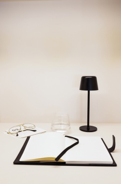 Logotrade corporate gift picture of: Zenic RCS recycled plastic USB re-chargable table lamp