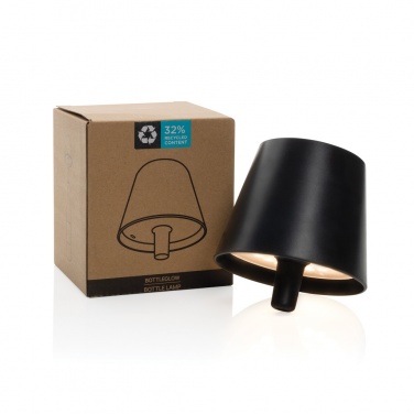 Logotrade promotional product image of: BottleGlow RCS recycled plastic bottle lamp