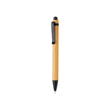 Logo trade promotional products image of: Bamboo pen