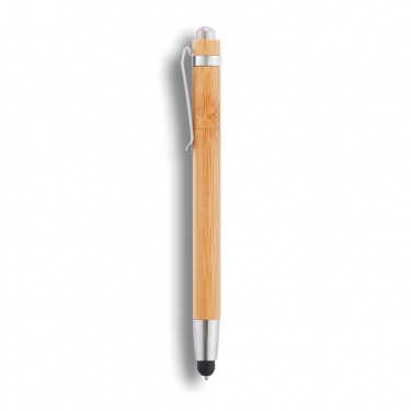 Logo trade promotional merchandise picture of: Bamboo stylus pen