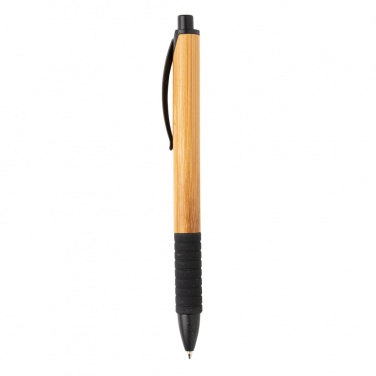 Logo trade corporate gifts image of: Bamboo & wheat straw pen
