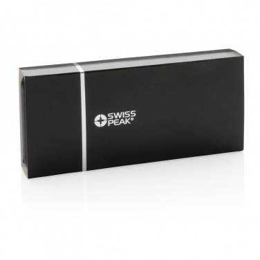 Logo trade advertising products image of: Swiss Peak deluxe pen set