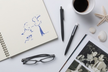 Logo trade advertising products picture of: X3 black smooth touch pen