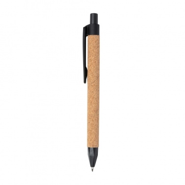 Logotrade promotional item image of: Write wheatstraw and cork pen