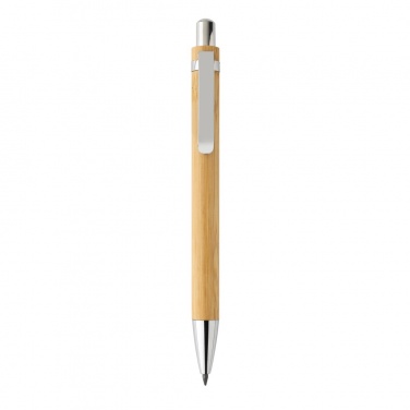 Logo trade promotional merchandise image of: Pynn bamboo infinity pen