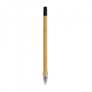 Logotrade promotional merchandise picture of: Bamboo infinity pencil with eraser