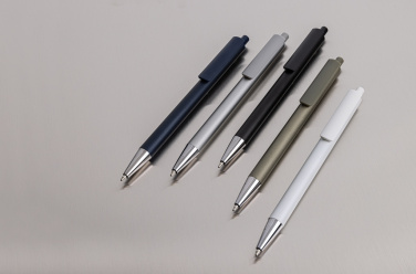 Logo trade advertising products picture of: Amisk RCS certified recycled aluminum pen