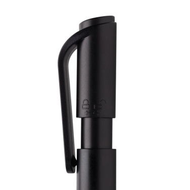 Logo trade promotional merchandise photo of: TwistLock GRS certified recycled ABS pen
