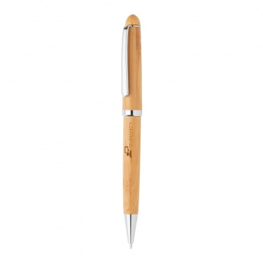 Logo trade promotional product photo of: Bamboo pen in box