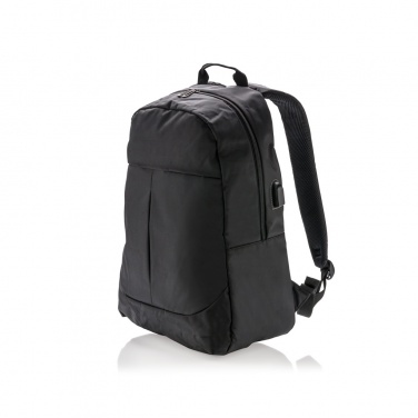 Logo trade promotional merchandise photo of: Power USB laptop backpack