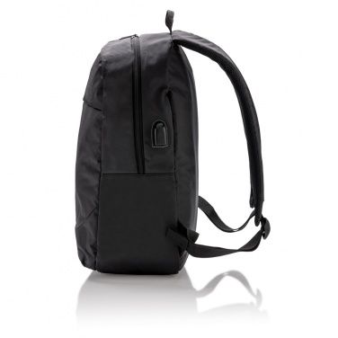 Logo trade promotional giveaway photo of: Power USB laptop backpack