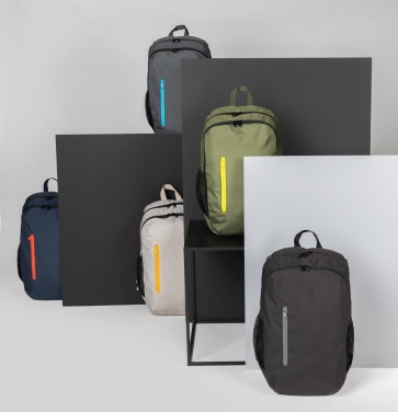 Logo trade promotional products image of: Impact AWARE™ 300D RPET casual backpack