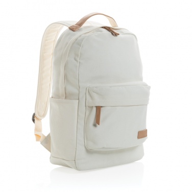 Logotrade promotional merchandise image of: Impact AWARE™ 16 oz. recycled canvas backpack