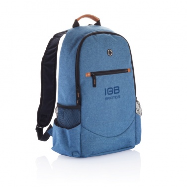 Logo trade promotional items picture of: Fashion duo tone backpack