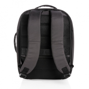 Logotrade promotional gift image of: Impact AWARE™ RPET anti-theft 15.6" laptop backpack