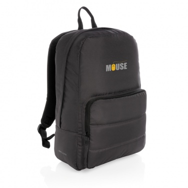 Logo trade promotional giveaways image of: Impact AWARE™ RPET Basic 15.6" laptop backpack