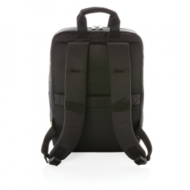 Logo trade promotional merchandise image of: Soho business RPET 15.6" laptop backpack PVC free